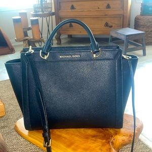 Leather Michael Kors Large Satchel